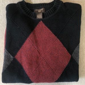 Men’s medium black and red sweater